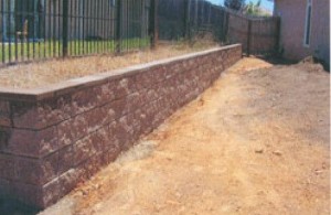 Block Retaining Wall