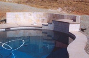 Tile Steps Pool