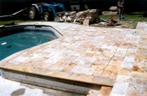 Travertine Outdoor Tile