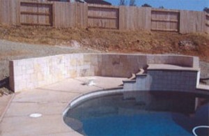 Travertine Tile Pool